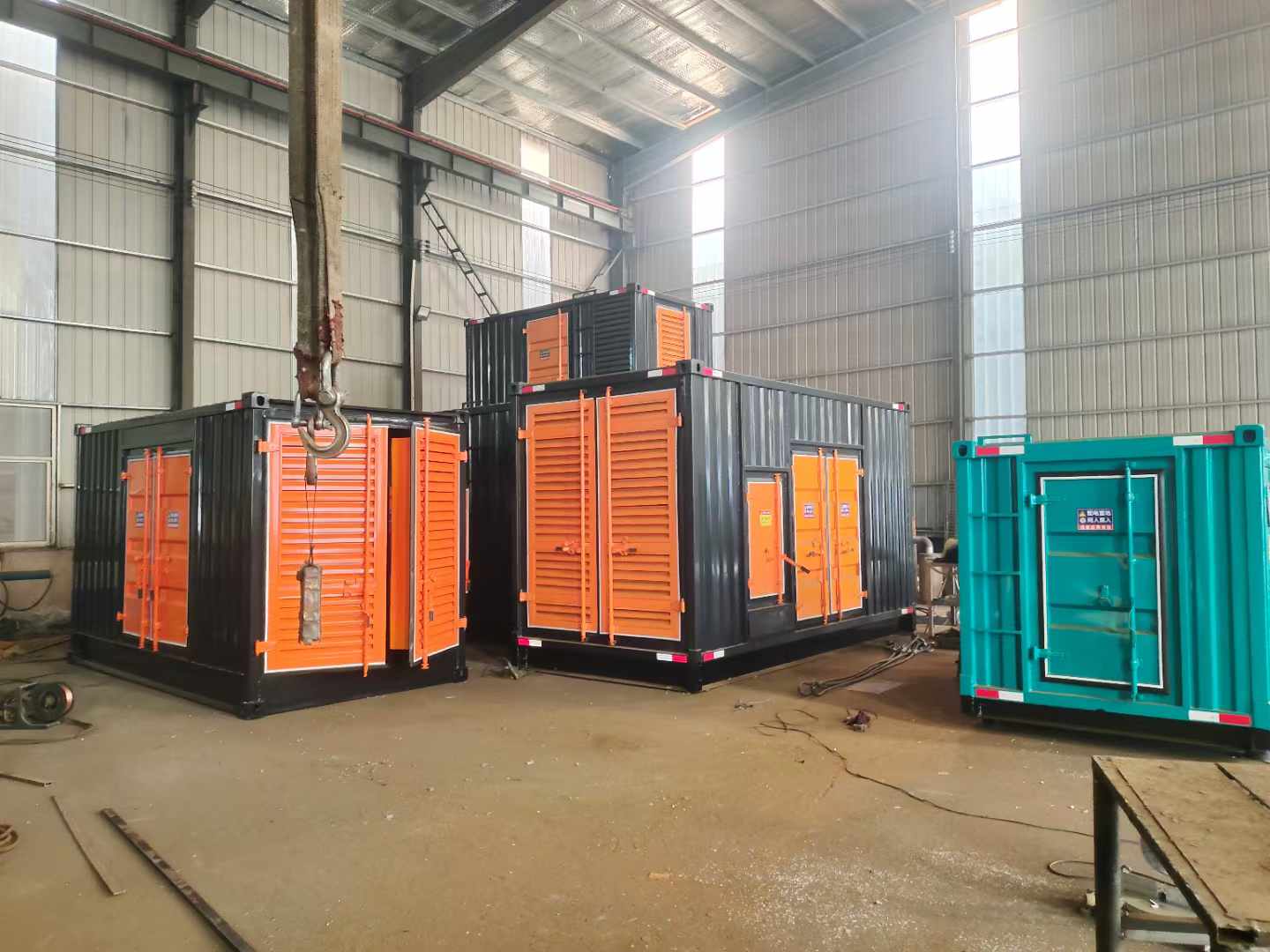 罗田500kw柴油发电机组可以带动多少功率设备？
